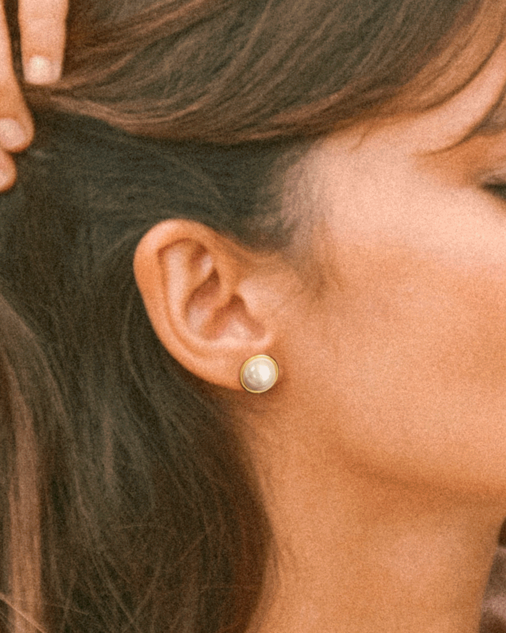 Conjunto Botões de Pérolas