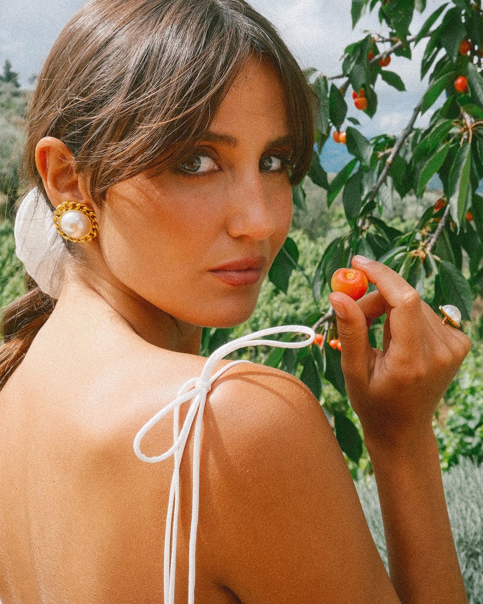 Anel Botão de Pérola - Anéis Our Sins