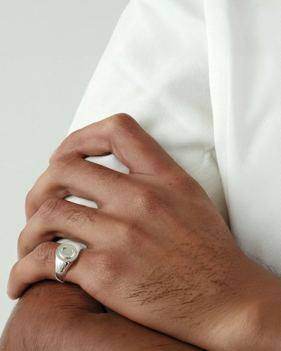 Anel Mindinho 'Uma letra que é casa' - Anéis Our Sins