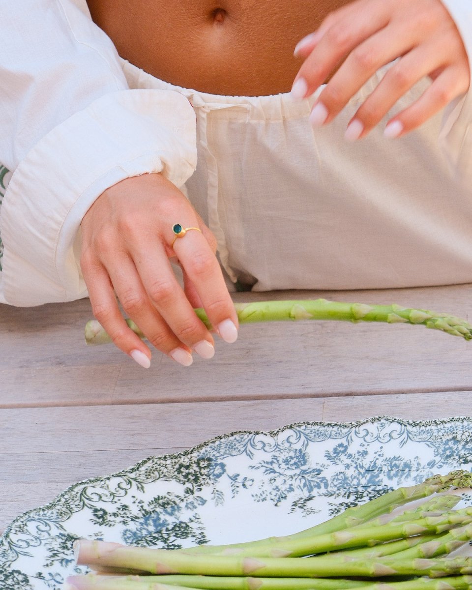 Anel Pedra Oval - Anéis Our Sins