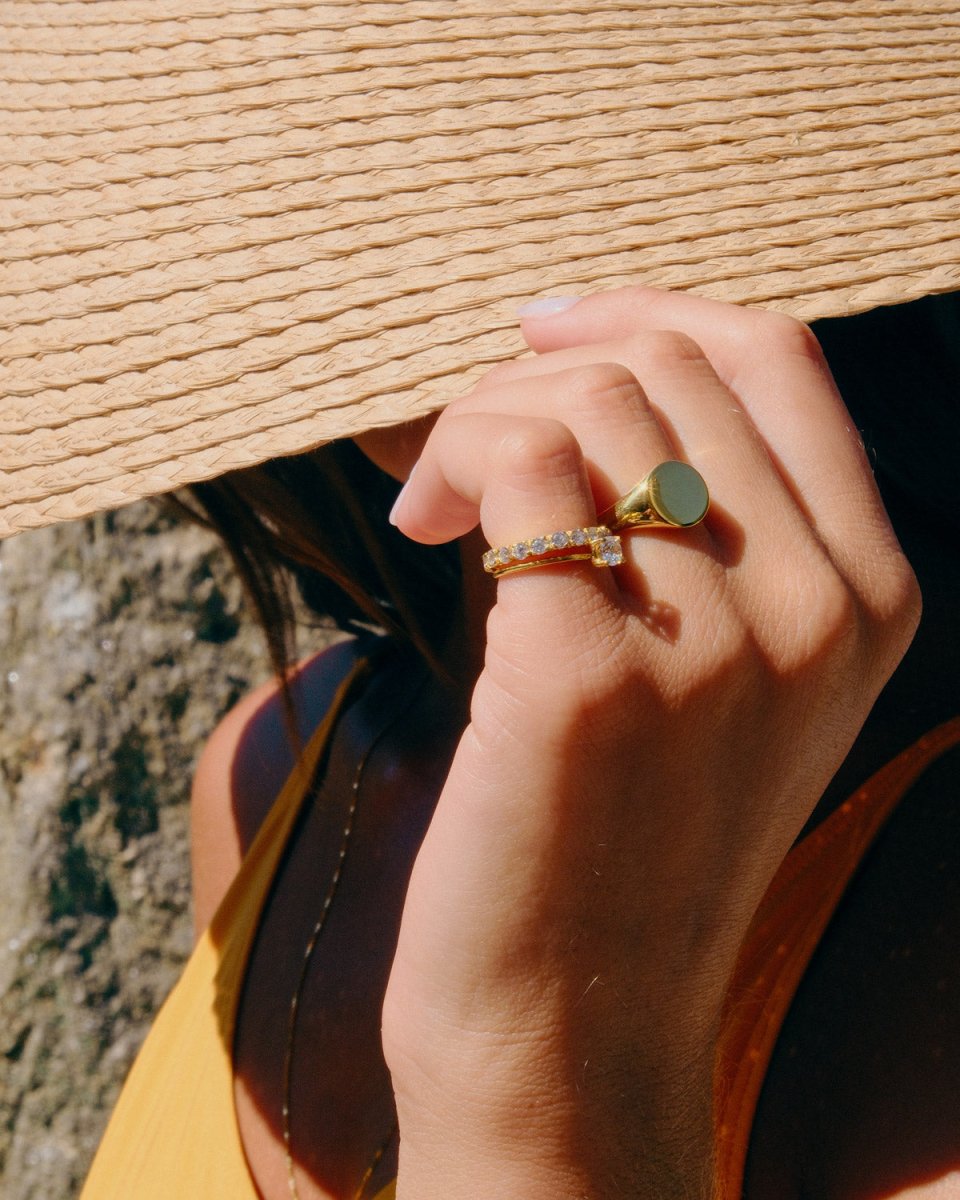 Anel Solitário - Anéis Our Sins