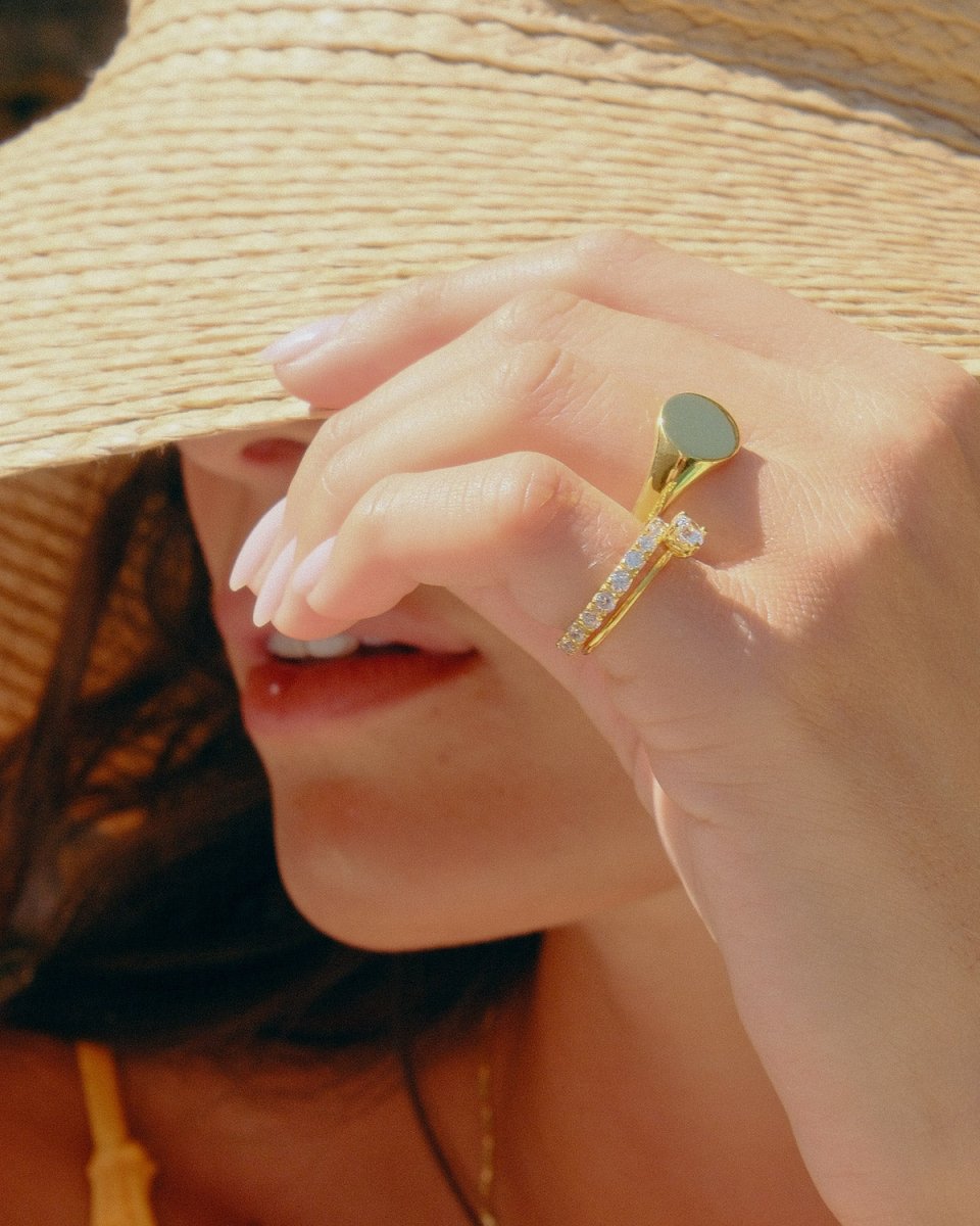 Anel Solitário - Anéis Our Sins