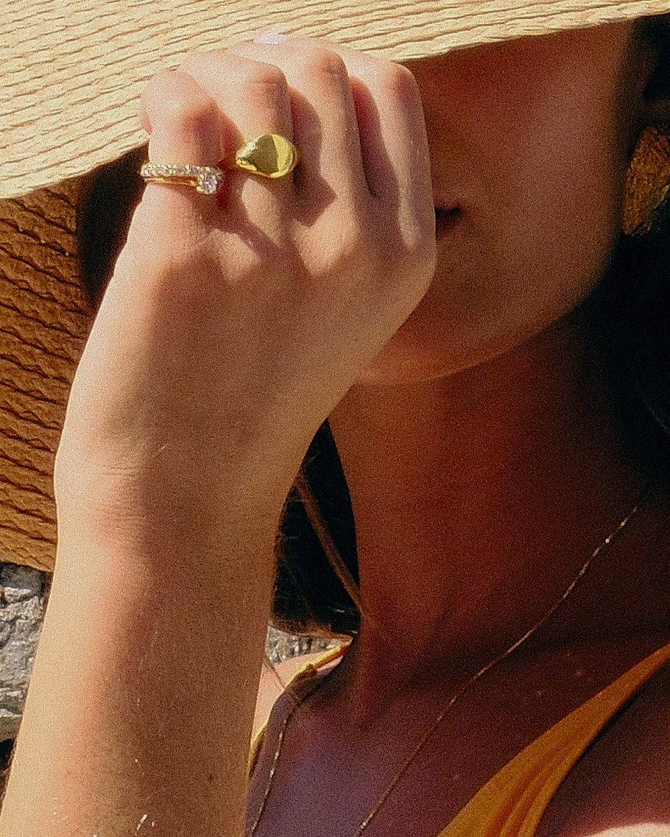 Anel Solitário - Anéis Our Sins