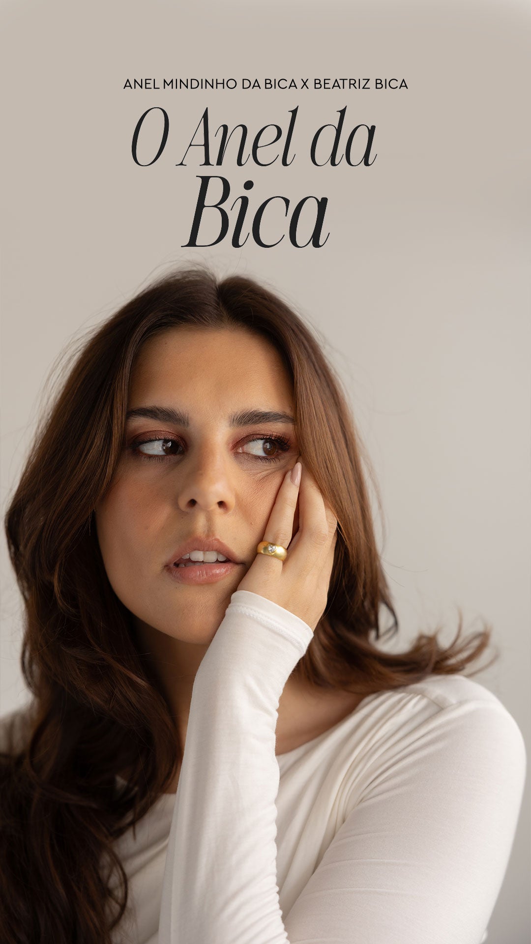 Anel Mindinho da Bica x Beatriz Bica