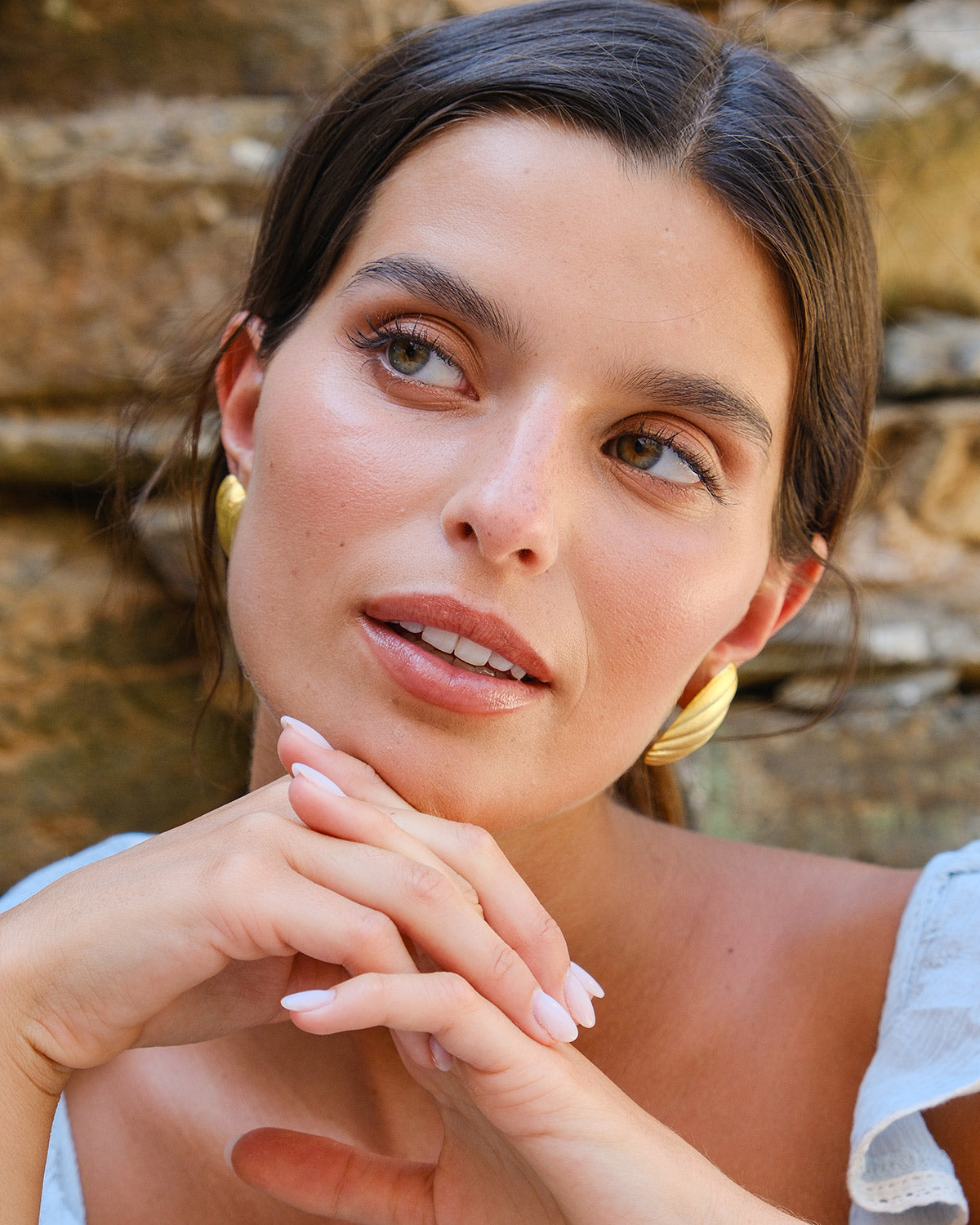 Brincos "Com o sol no coração"