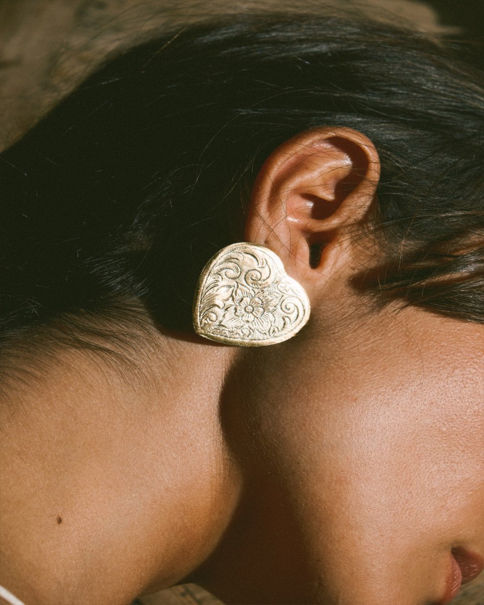 Brincos Amor Barroco Grande - Brincos Our Sins