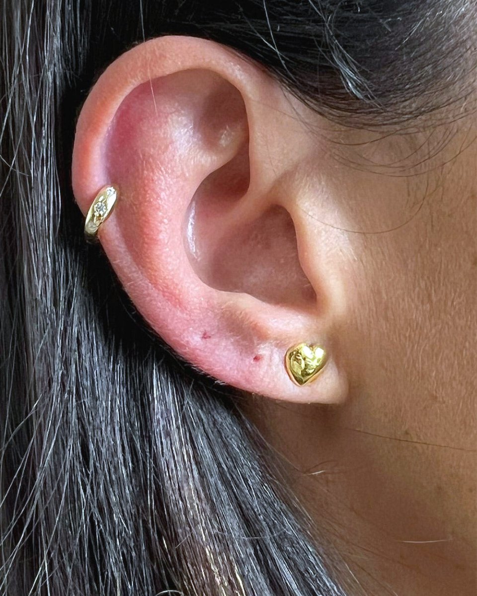 Brincos Corações Mini - Brincos Our Sins