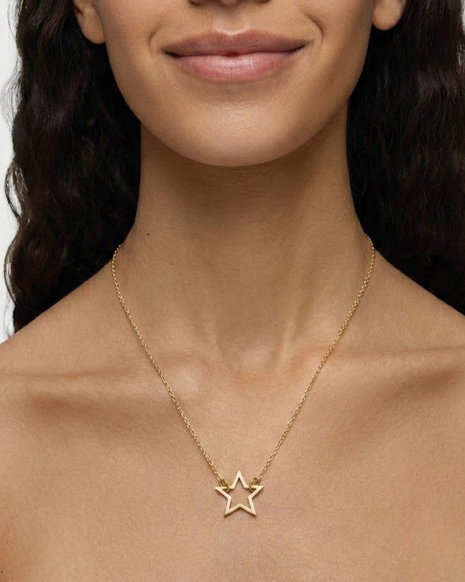 Colar com estrela pequena - Colares Our Sins