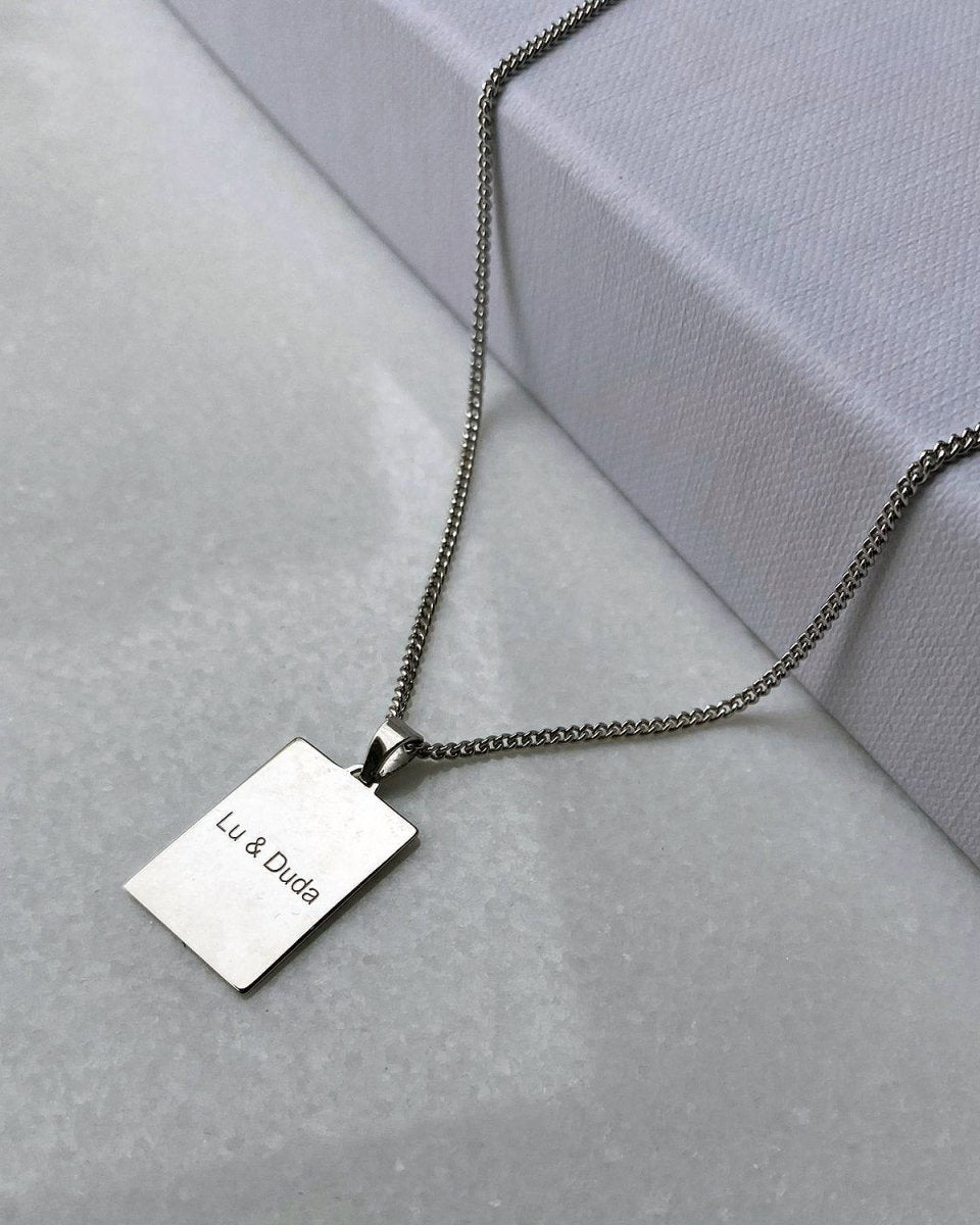 Colar com medalha personalizável - Colares Our Sins