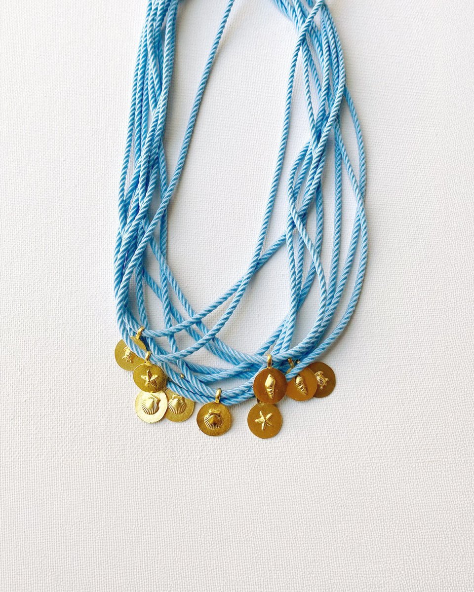 Colar do Mar - Medalha pequena - Colares Our Sins