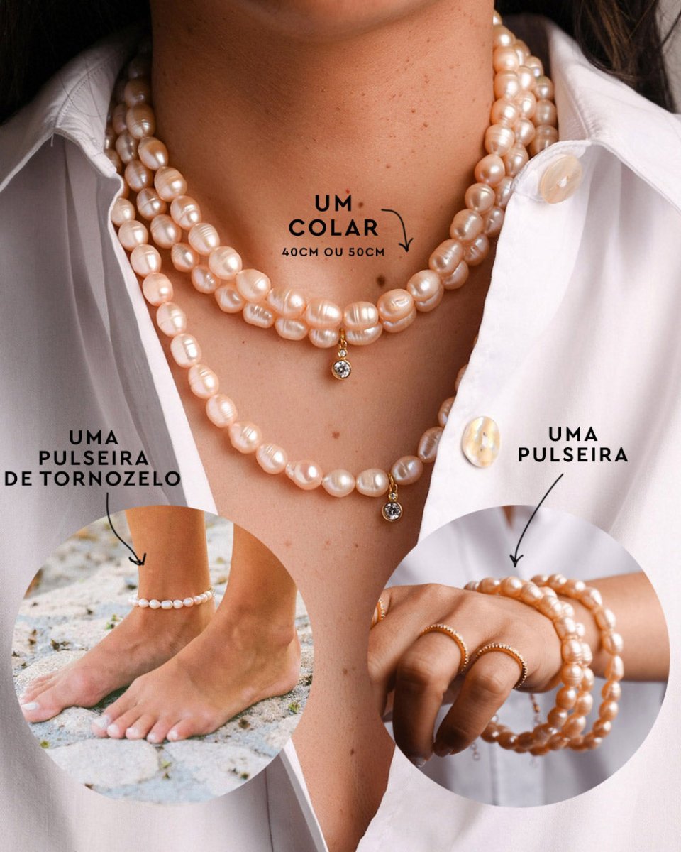 Conjunto "Lua em Rosa" - Conjunto Our Sins