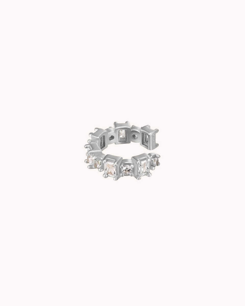Ear Cuff com Zirconias Irregulares - Earcuff Our Sins