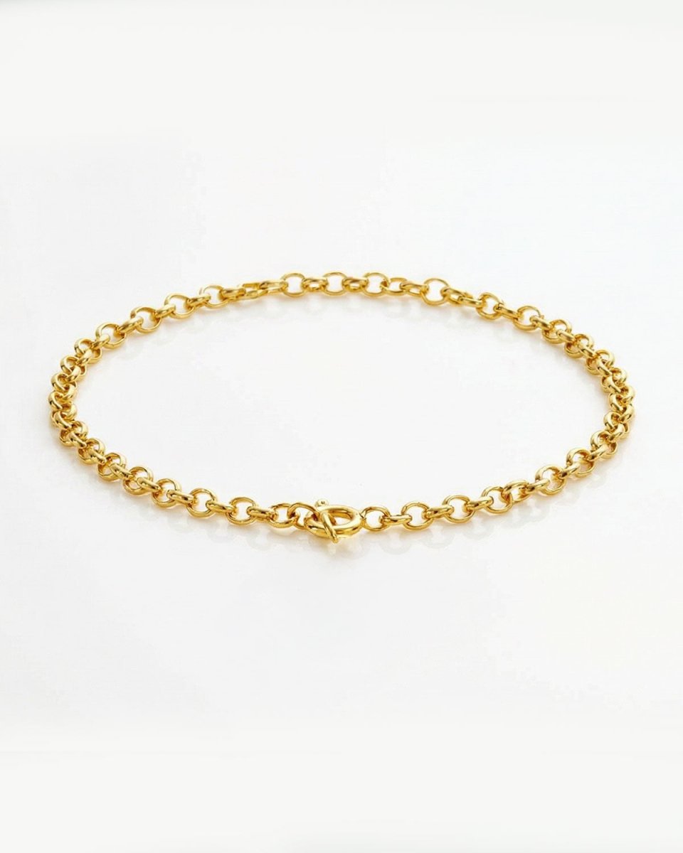 Pulseira Malha Cordão Português - Pulseiras Our Sins