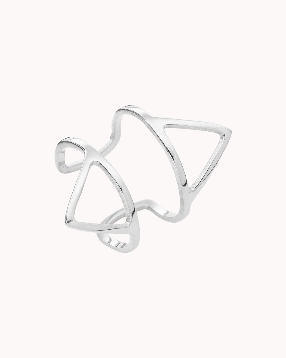 Anel com dois triângulos - Anéis Our Sins