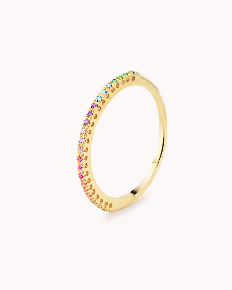 Anel meia memória multicolor - Anéis Our Sins