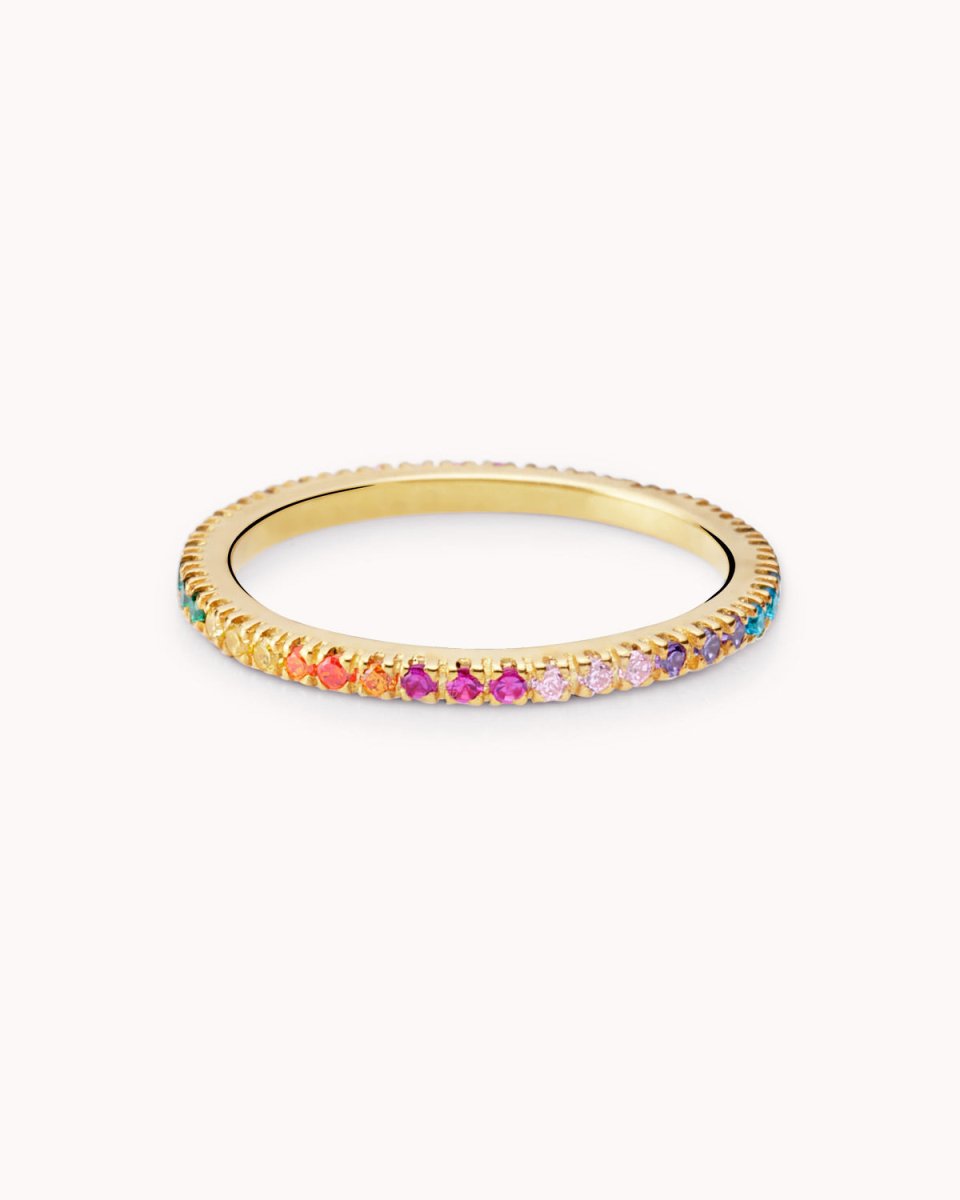 Anel memória fina multicolor - Anéis Our Sins
