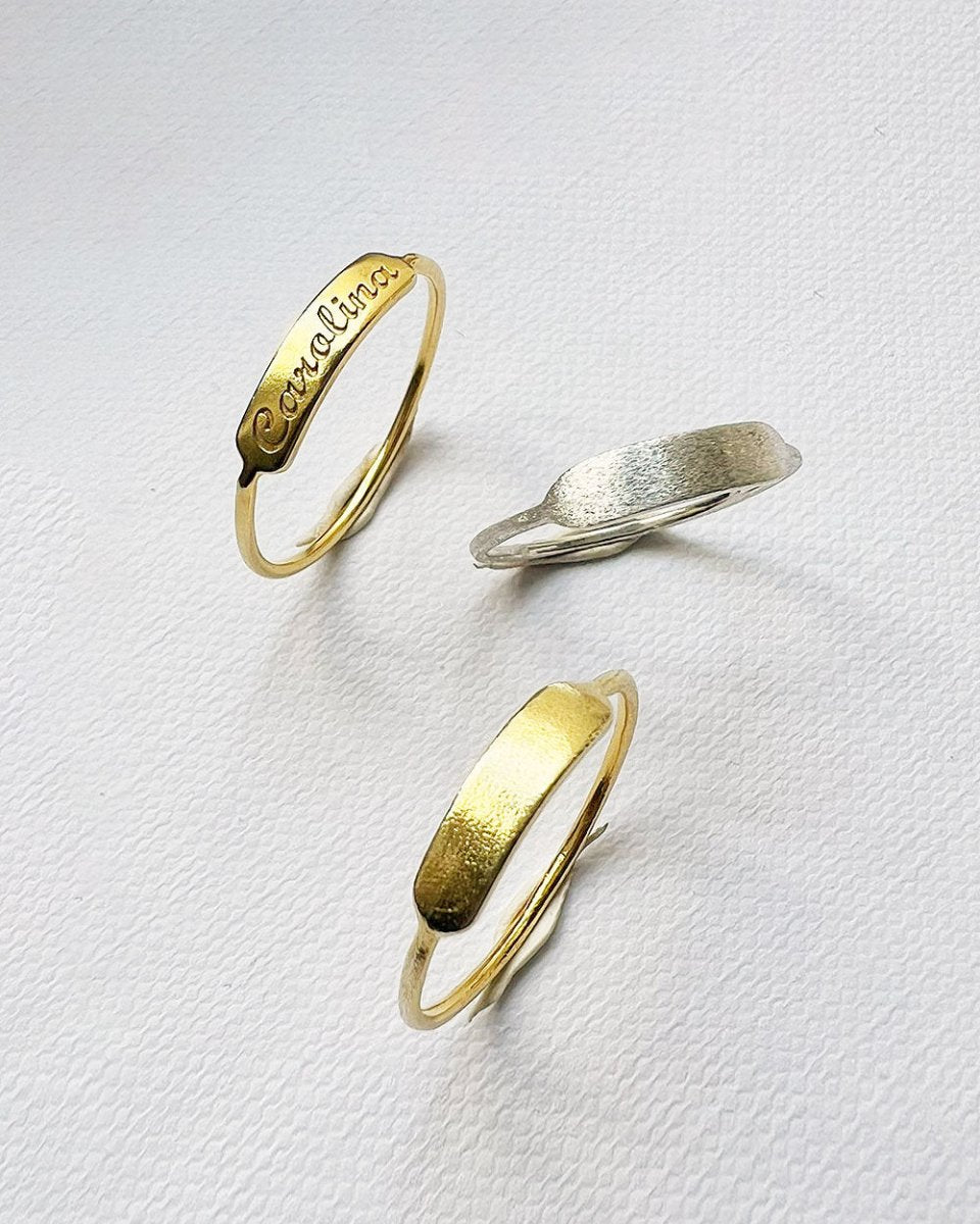 Anel Simples Personalizável - Anéis Our Sins