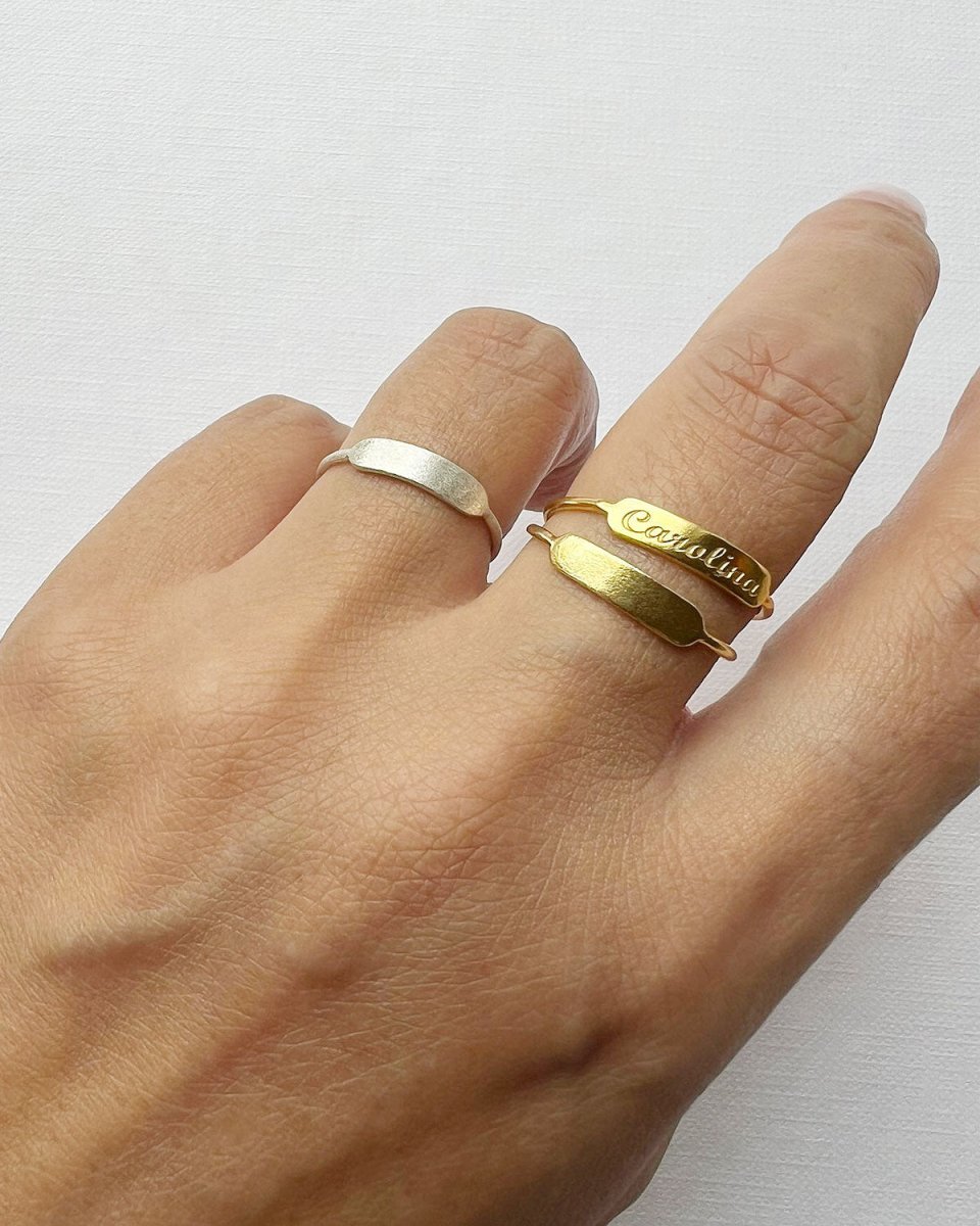 Anel Simples Personalizável - Anéis Our Sins