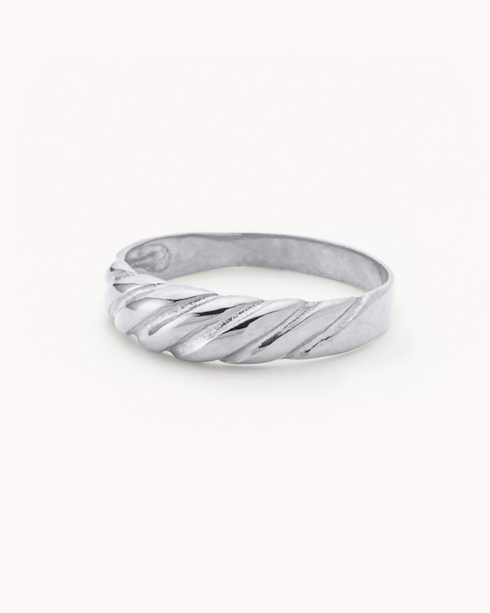 Anel torcido plano - Anéis Our Sins