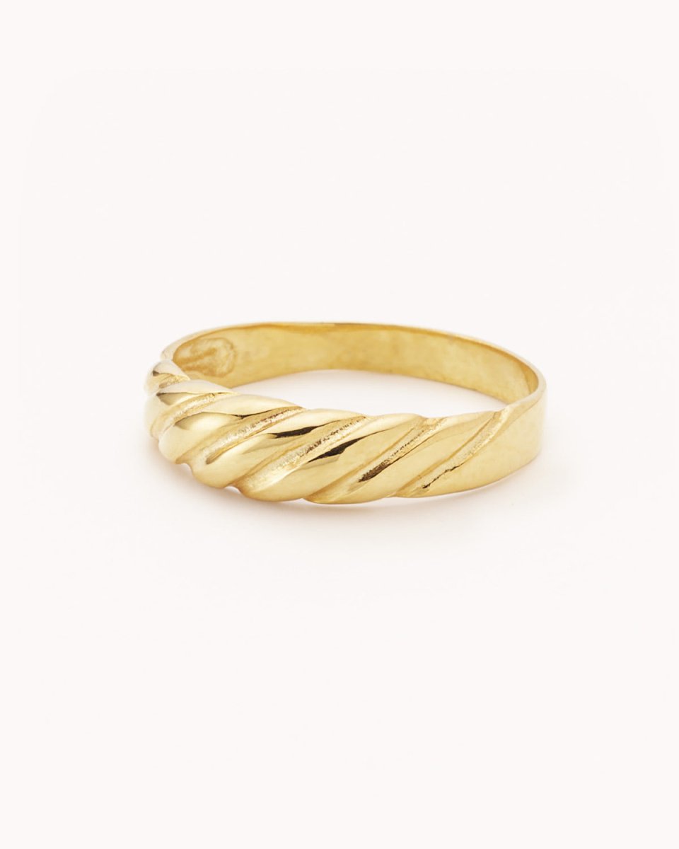 Anel torcido plano - Anéis Our Sins