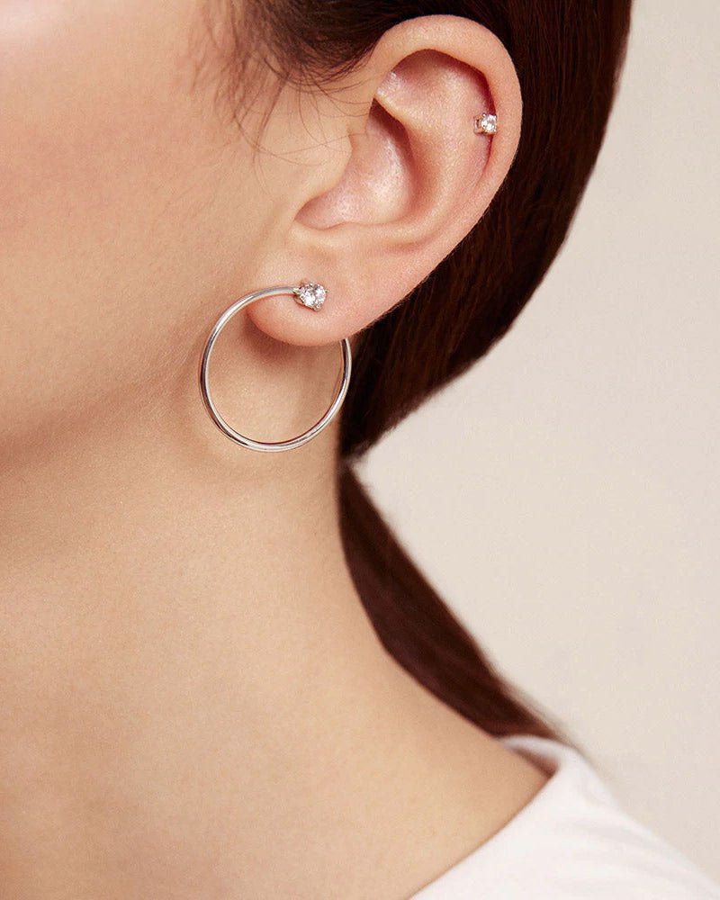 Argolas abertas com zircónia - Argolas Our Sins