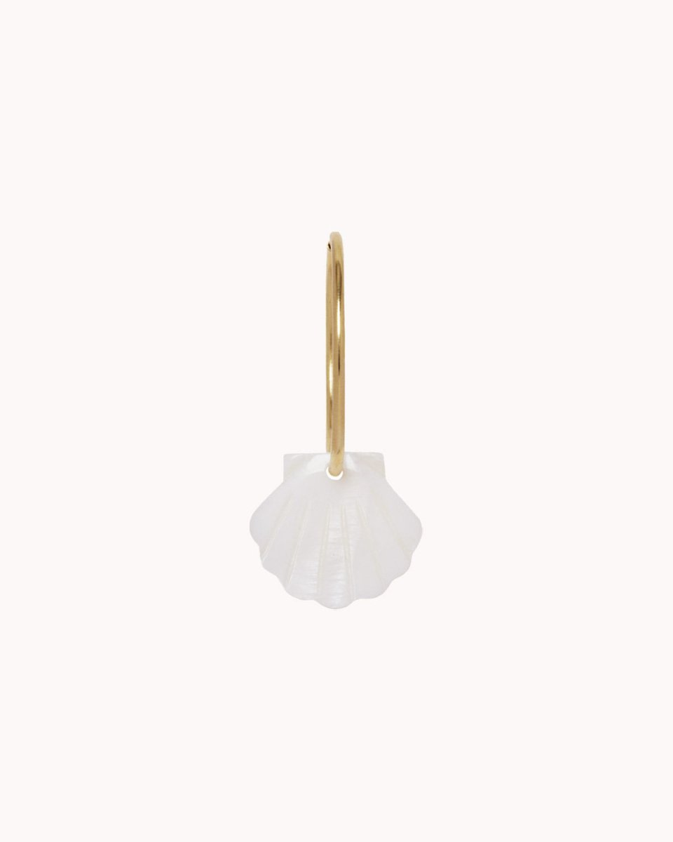 Argolas grandes com conchas - Argolas Our Sins