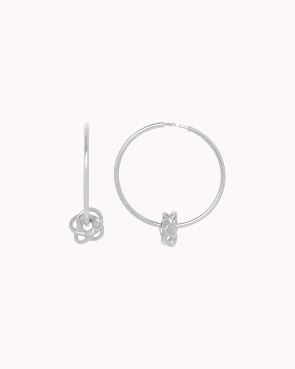 Argolas grandes com nó - Argolas Our Sins