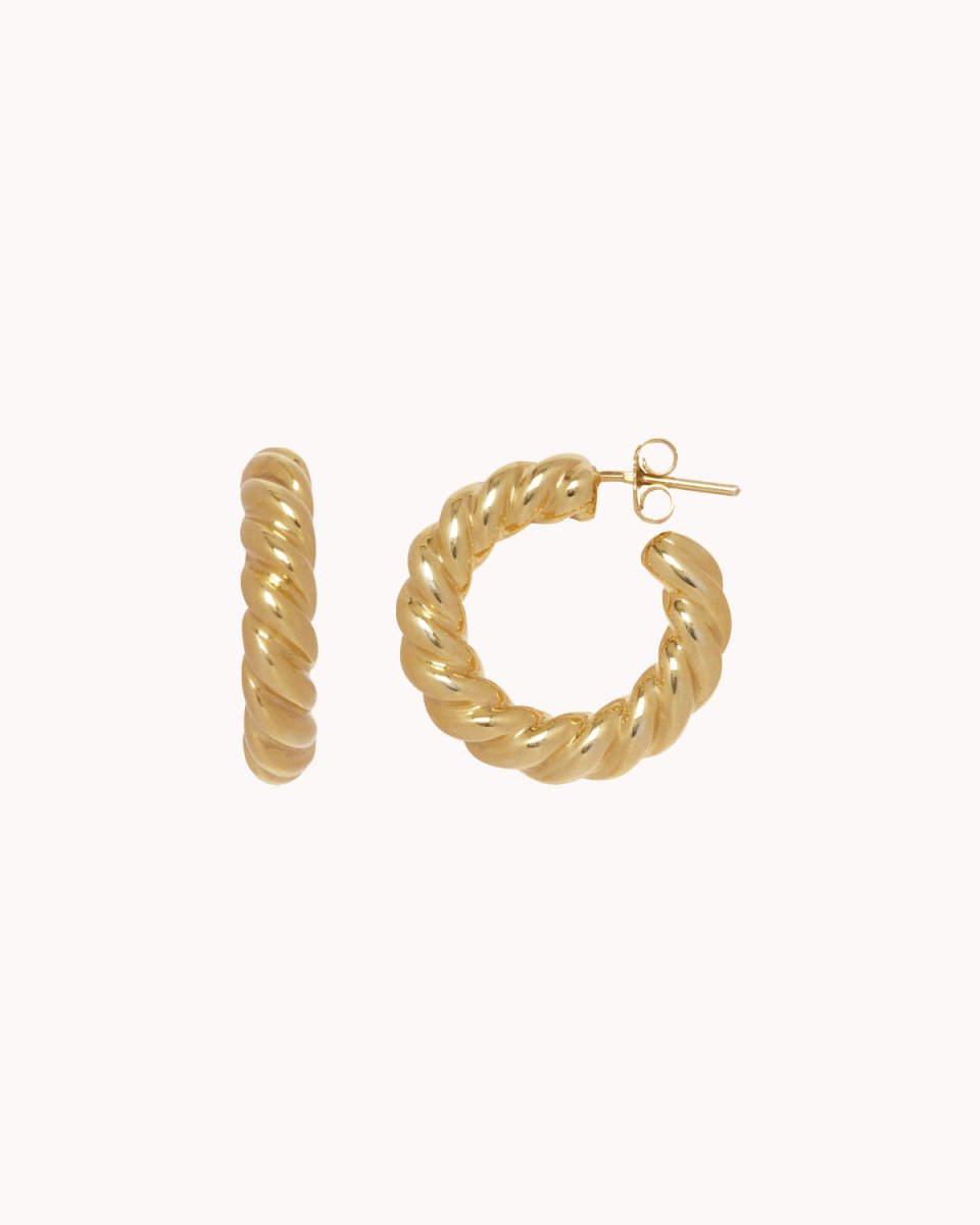 Argolas torcidas vintage - Argolas Our Sins