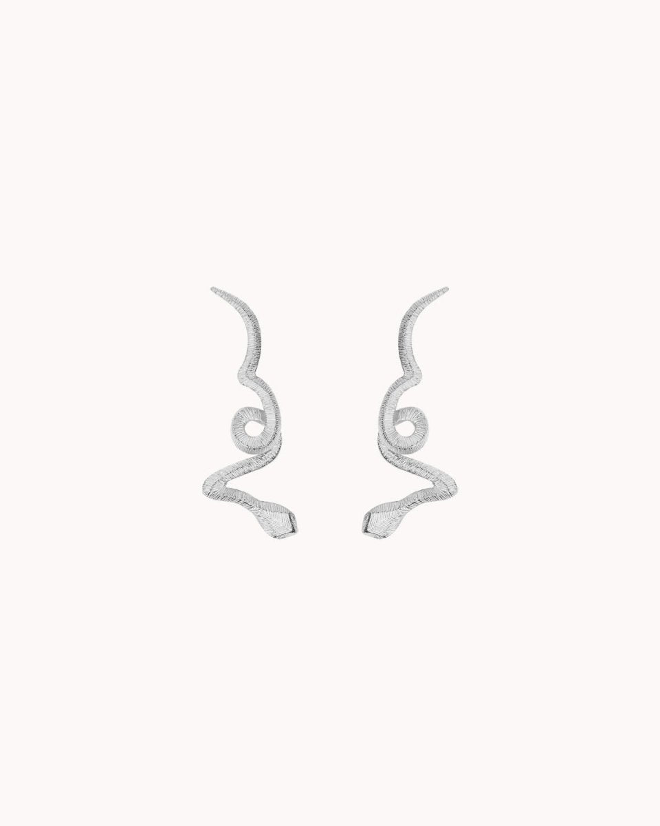 Brincos a expedir serpente duplo - Brincos Our Sins