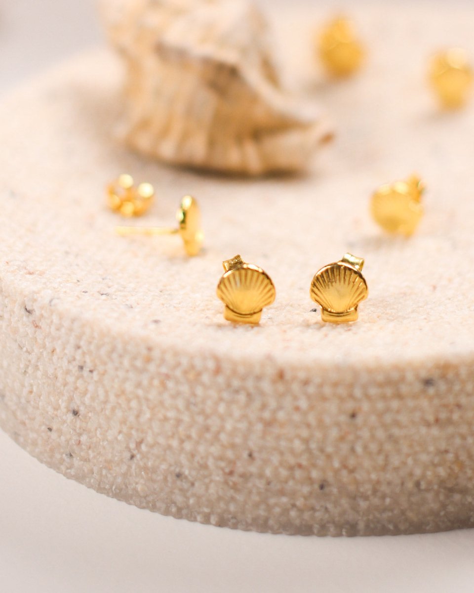 Brincos com conchas - Brincos Our Sins