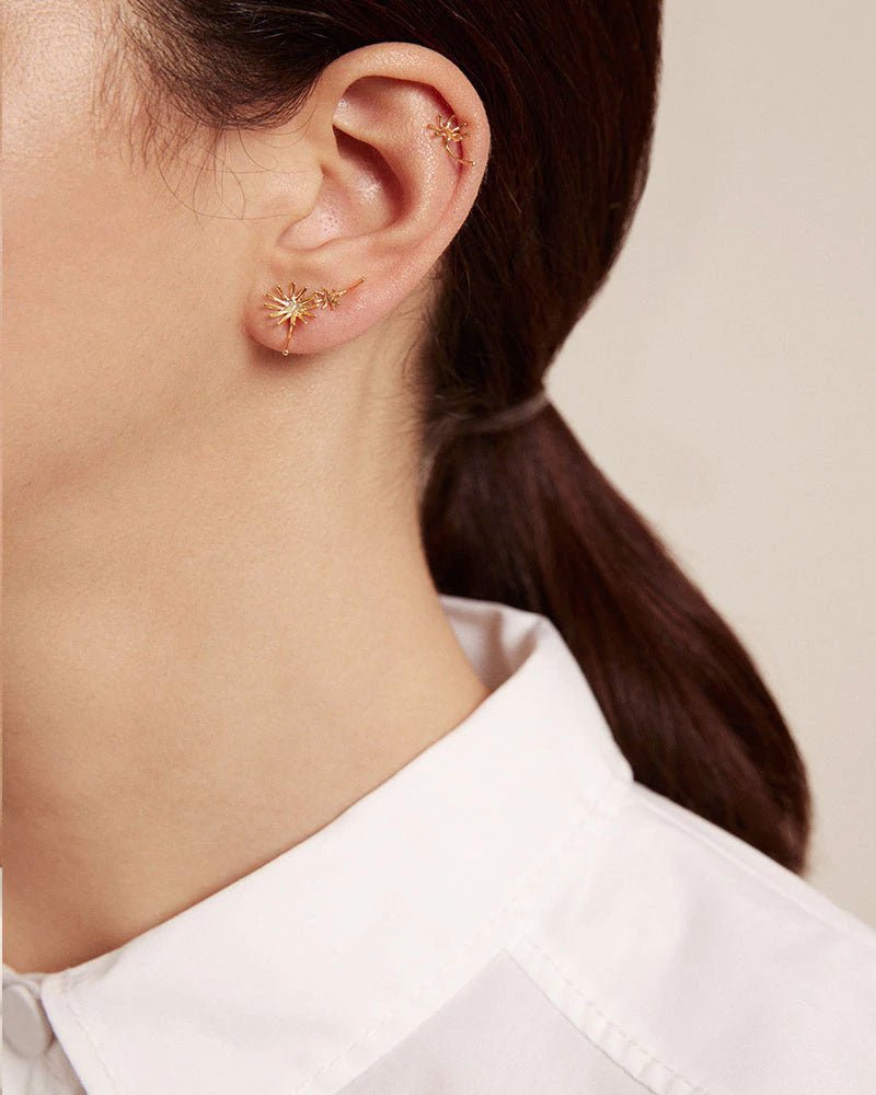 Brincos dente de leão grande - Brincos Our Sins