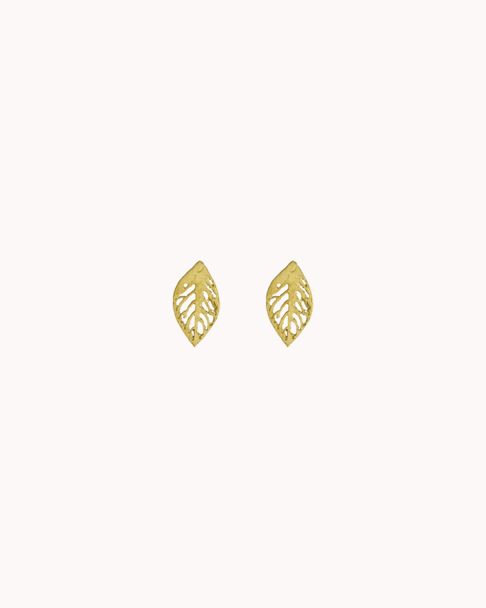 Brincos folhas rendilhadas - Brincos Our Sins