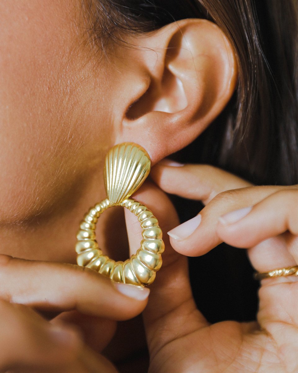 Brincos statement redondos - Brincos Our Sins