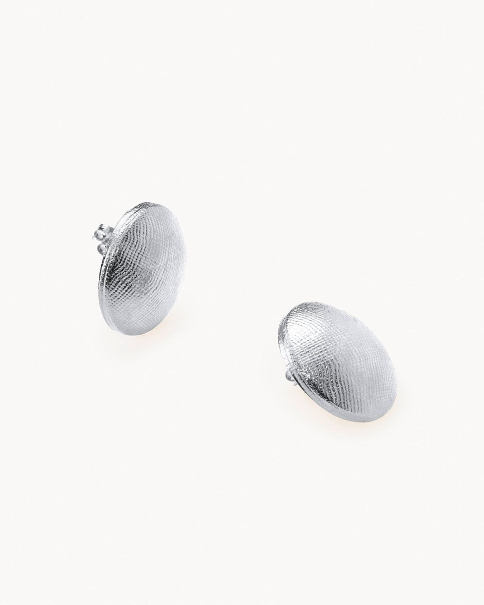 Brincos Vintage Redondos com Textura - Brincos Our Sins