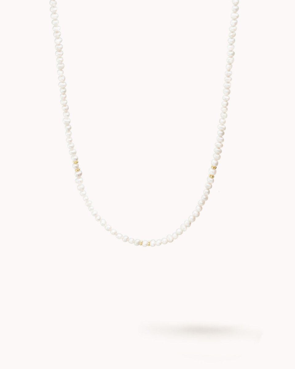 Choker de pérolas de água - Colares Our Sins