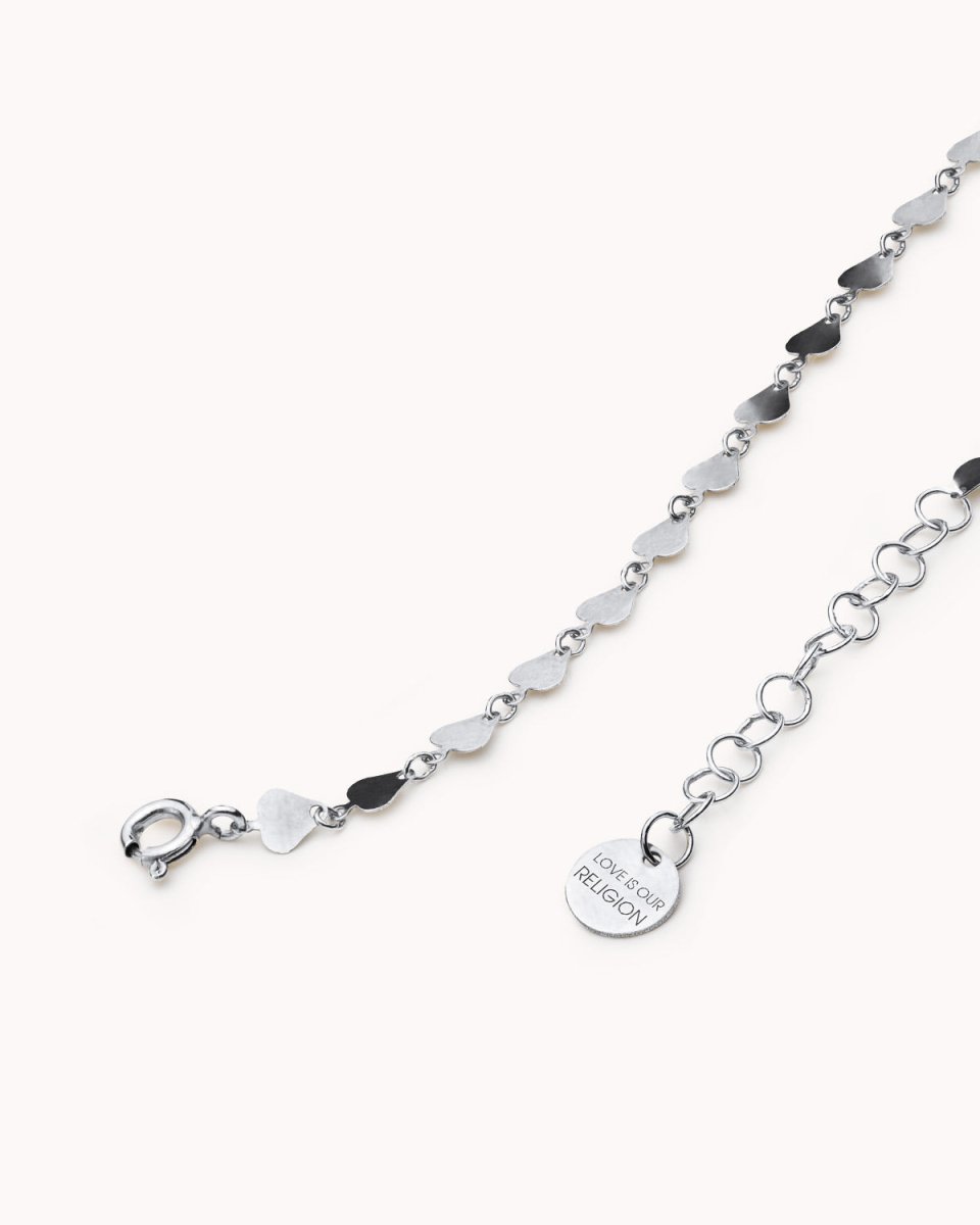 Choker malha corações lapidados - Colares Our Sins