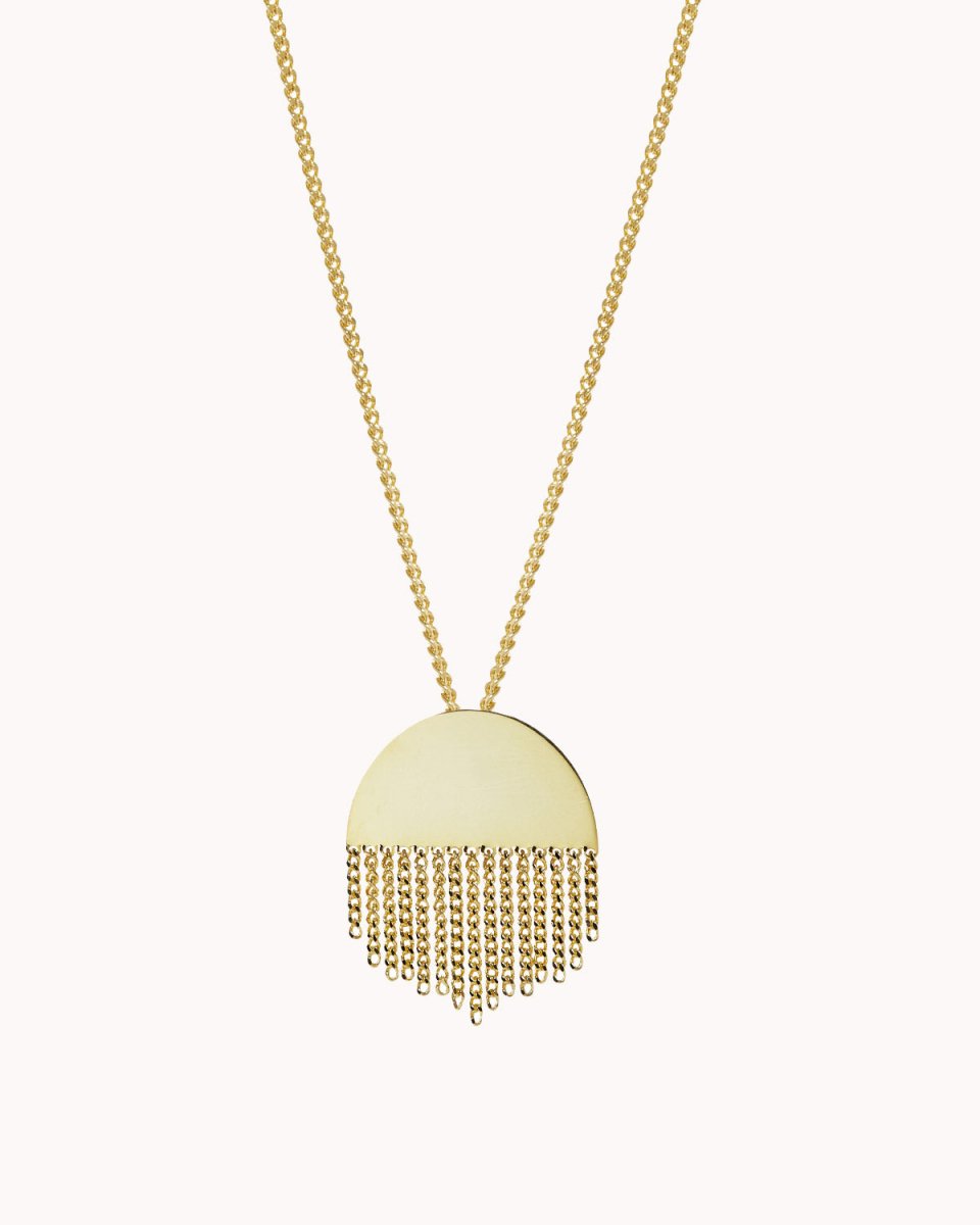 Colar chapa com malha barbela - Colares Our Sins