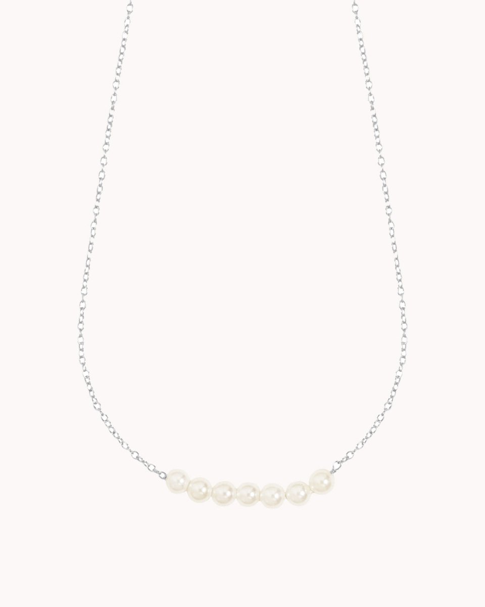Colar com 7 pérolas simples - Colares Our Sins