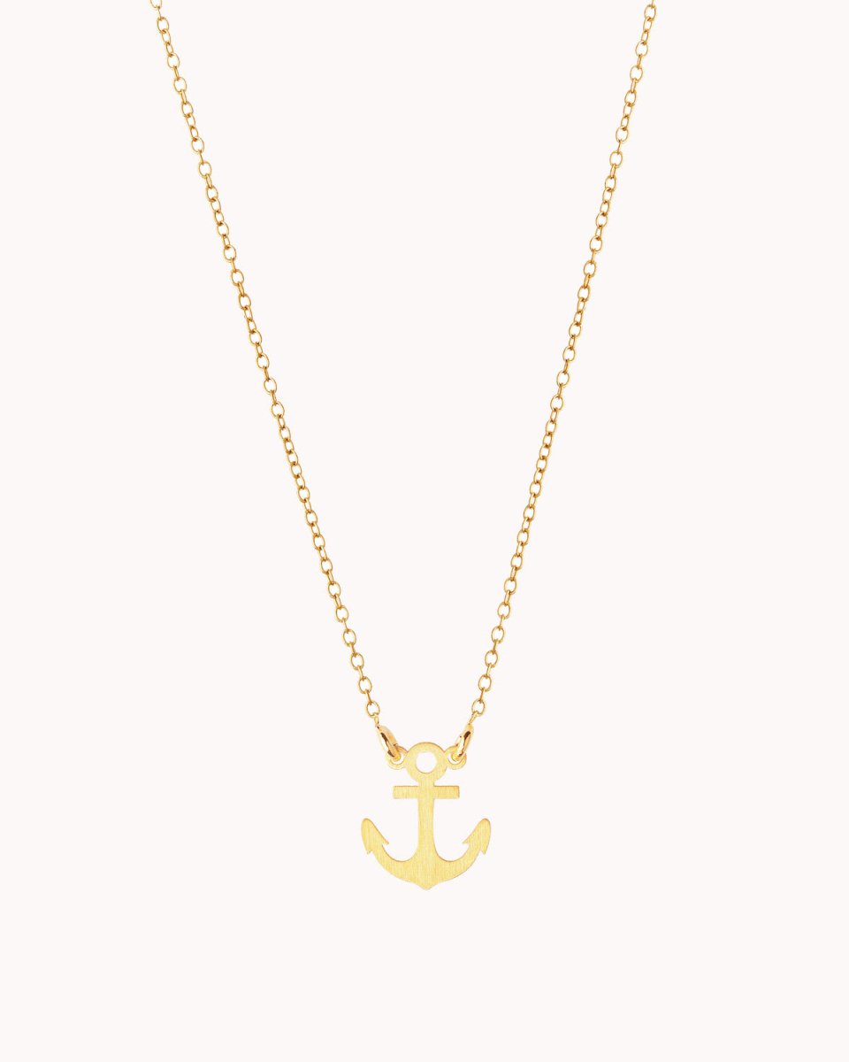Colar com "âncora" preso por duas argolas - Colares Our Sins
