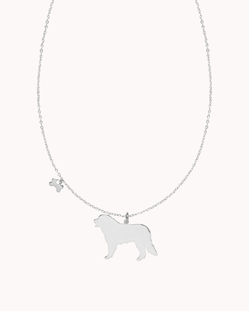 Colar com cão (várias raças) e osso - Colares Our Sins