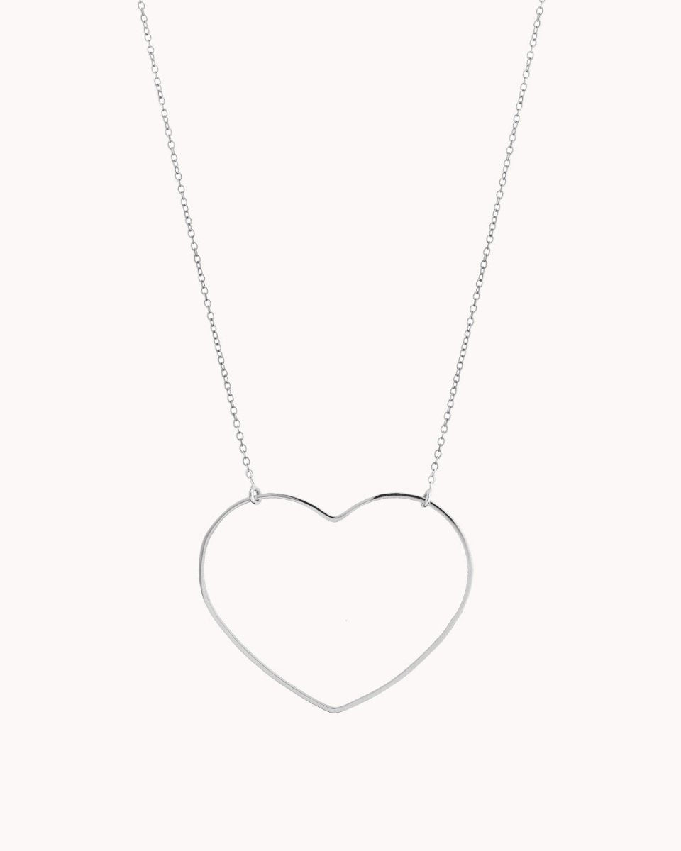 Colar com coração grande - Colares Our Sins