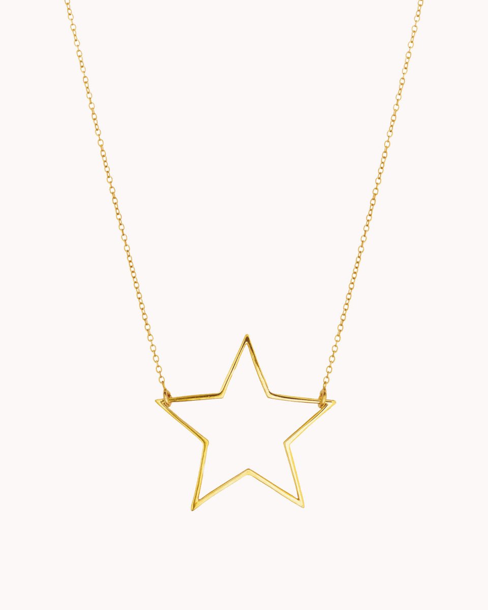 Colar com estrela grande - Colares Our Sins