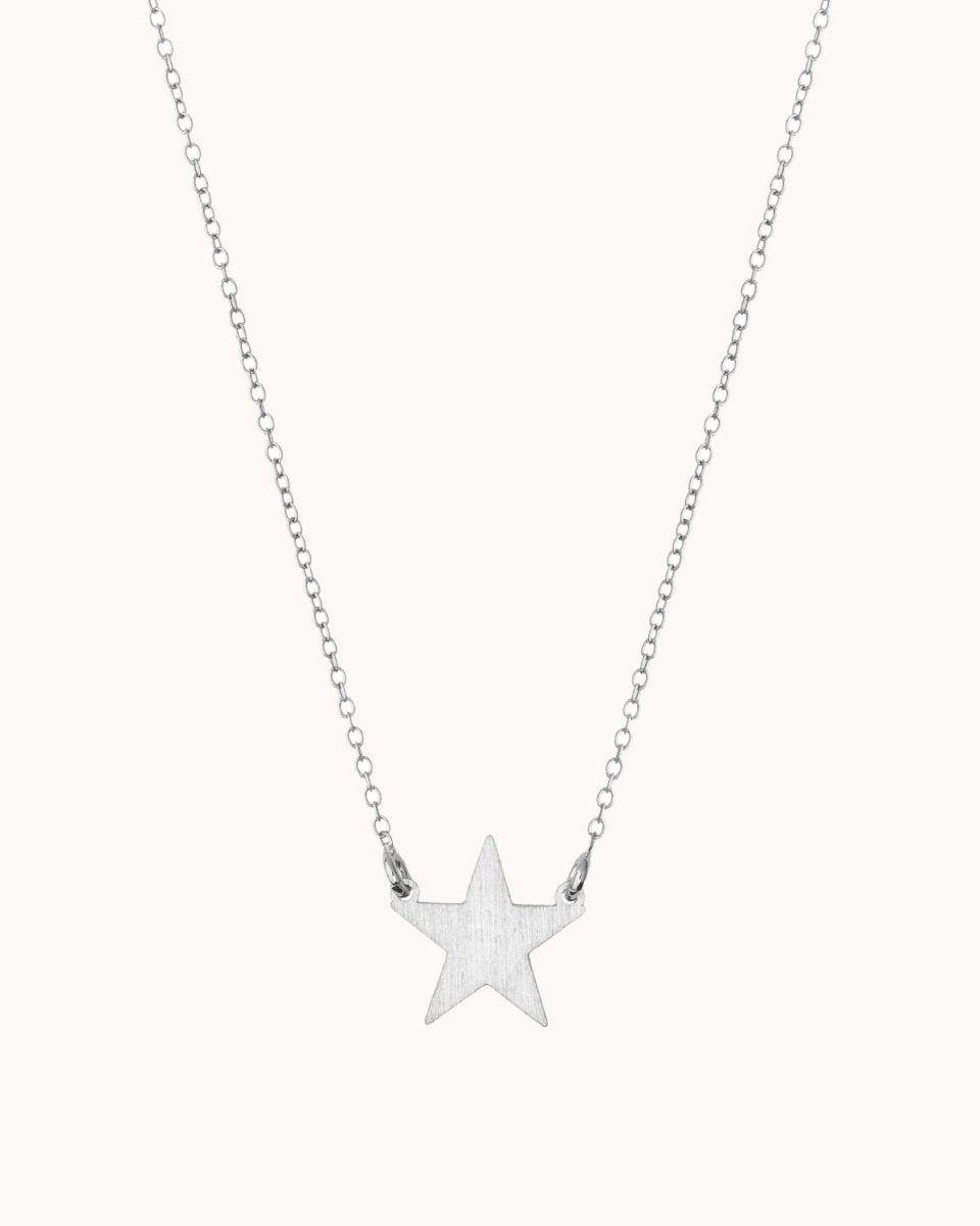 Colar com "estrela" preso por duas argolas - Colares Our Sins