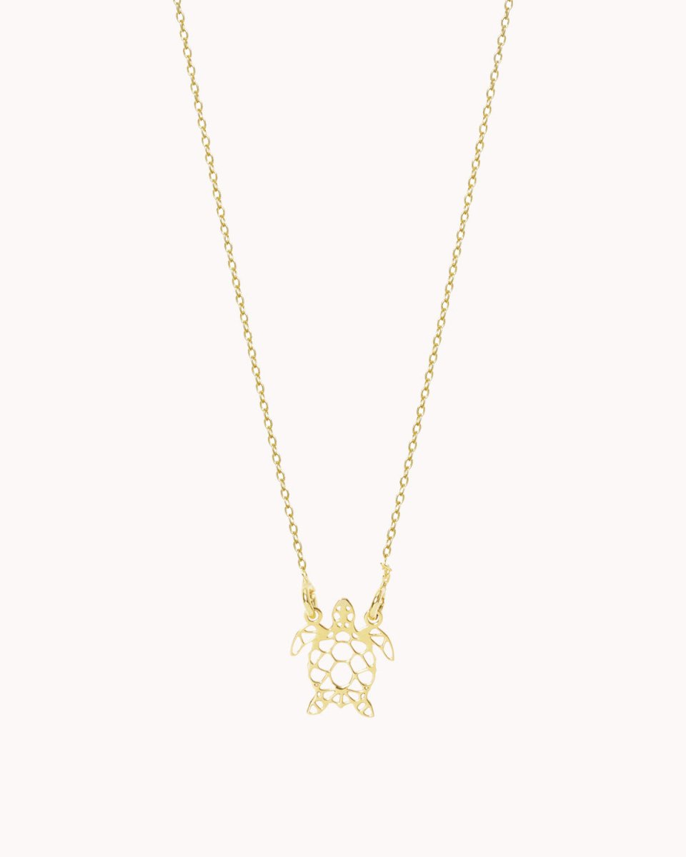 Colar com "tartaruga" preso por duas argolas - Colares Our Sins