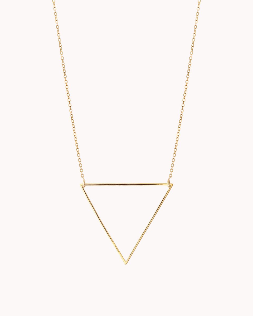 Colar com triângulo grande - Colares Our Sins