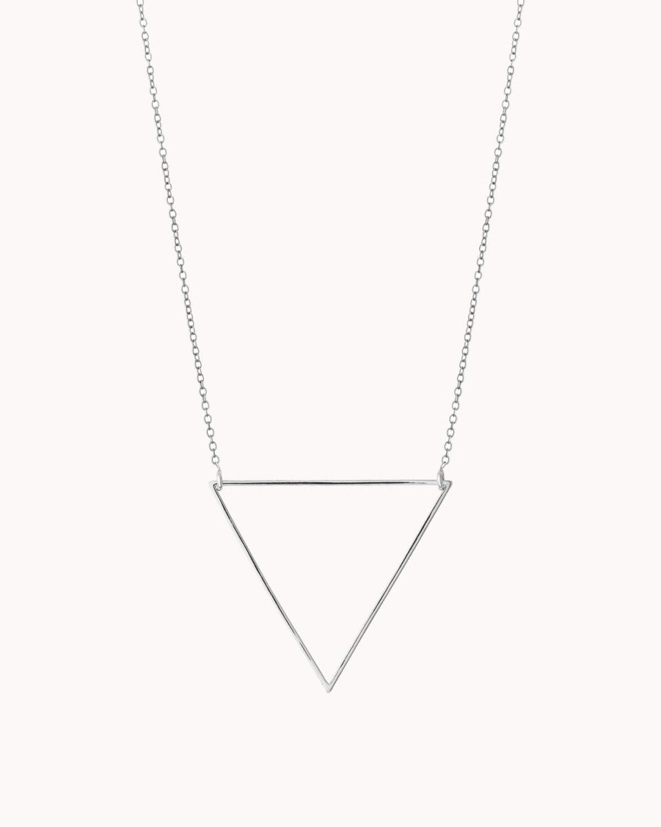 Colar com triângulo grande - Colares Our Sins