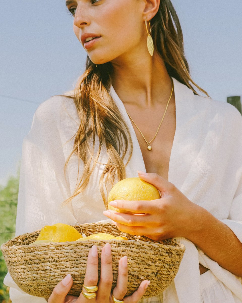 Colar 'Coração no sítio certo' - Colares Our Sins