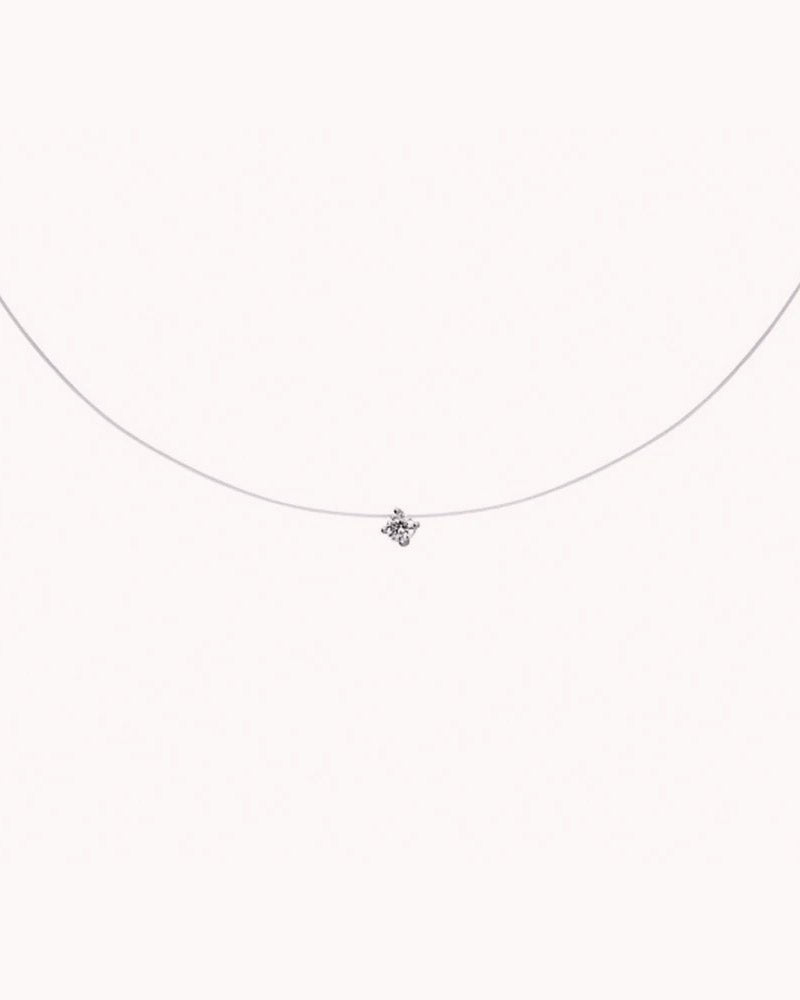 Colar de fio sediela com zircónia simples - Colares Our Sins