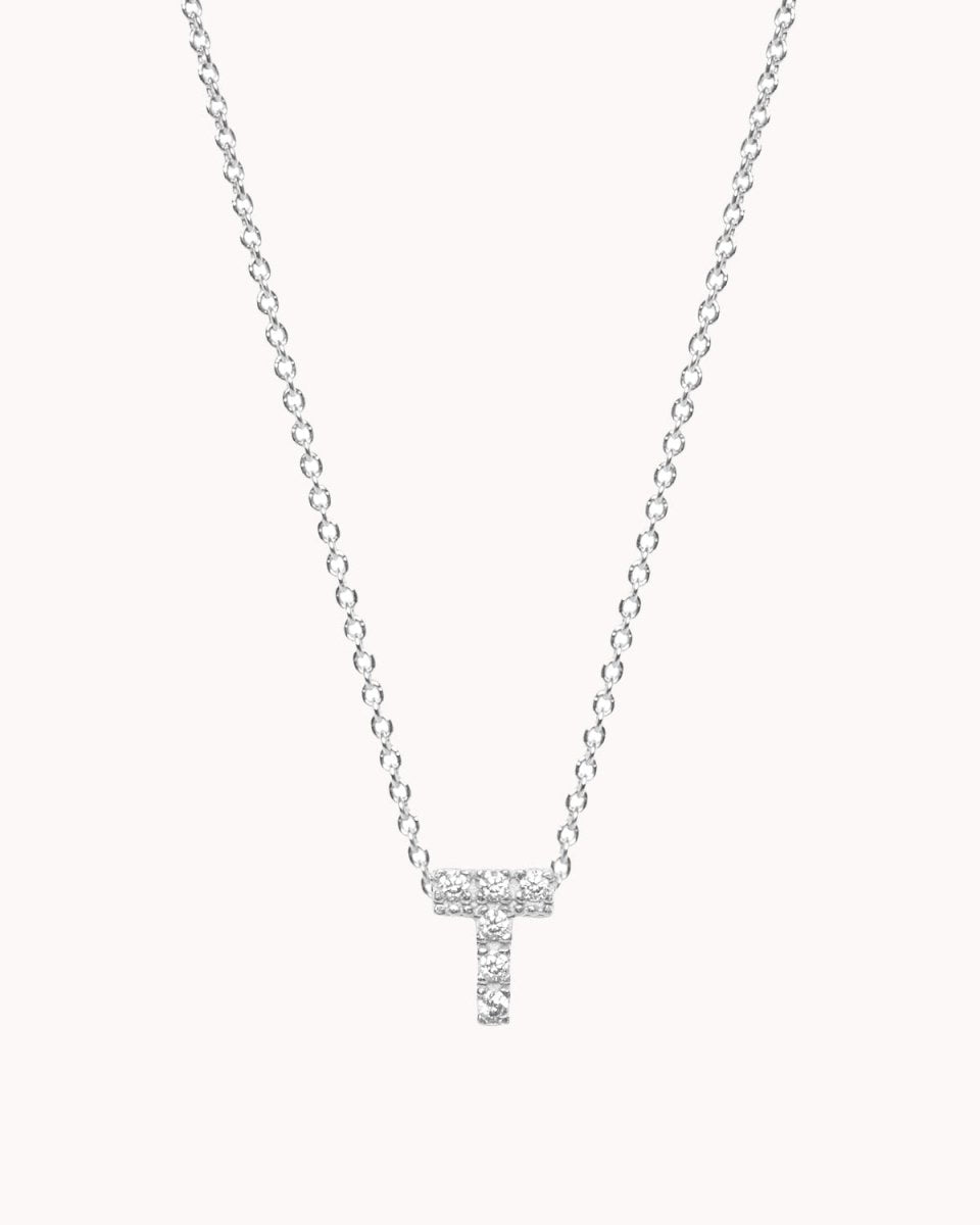 Colar letra com zircónias - Colares Our Sins