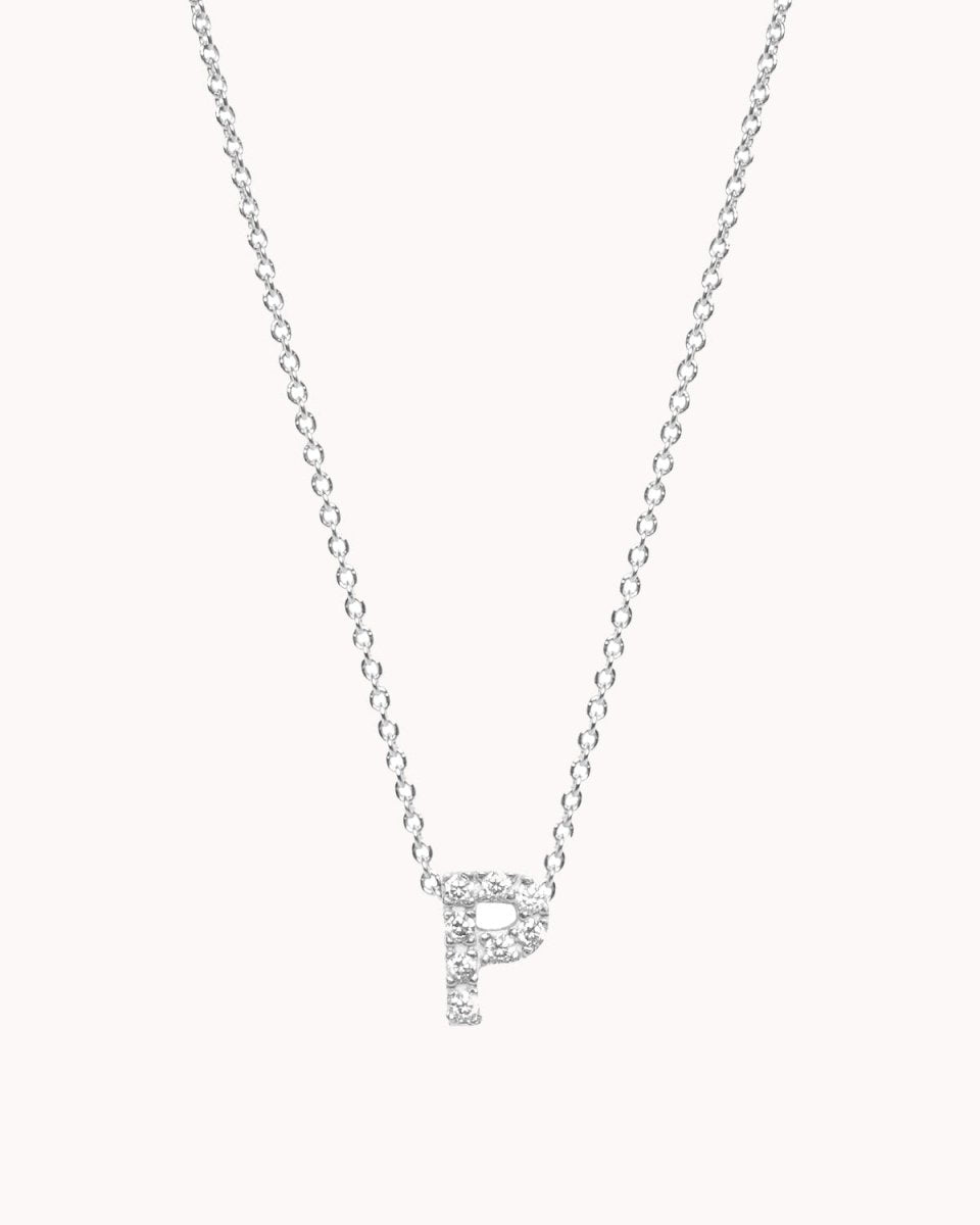 Colar letra com zircónias - Colares Our Sins